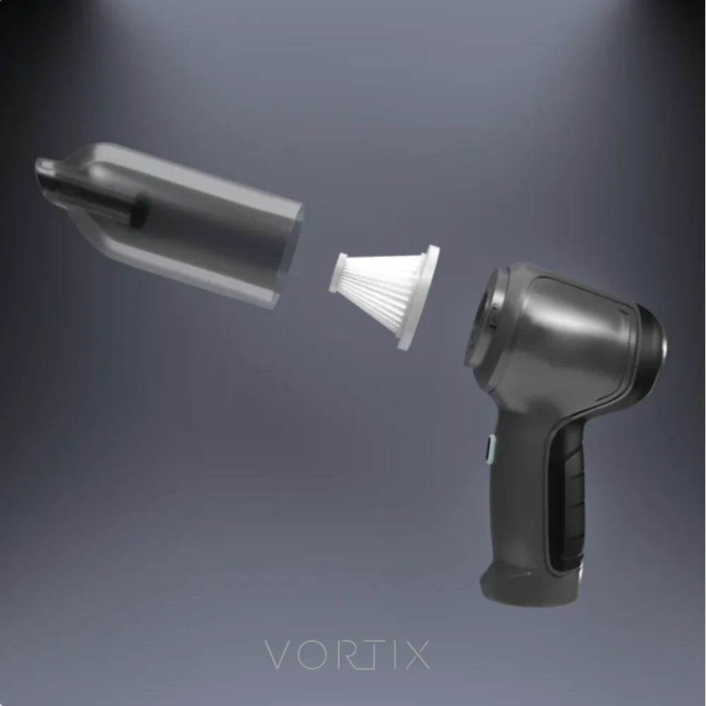 Vortix® Ultrasonik Araç Süpürgesi